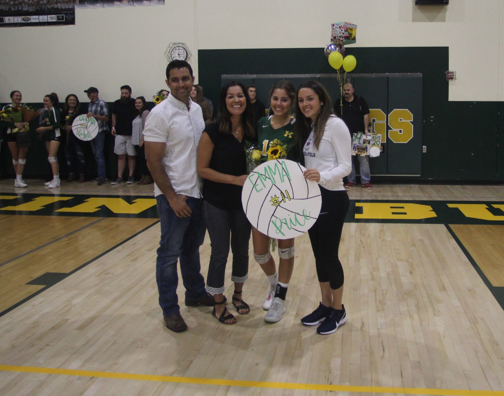 Vikings sweep the Bears on senior night